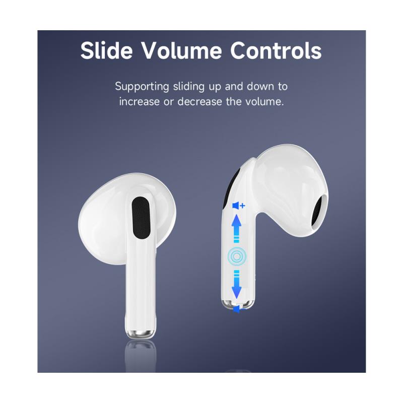 True Wireless Ακουστικά Bluetooth Devia EM410 Airbuds Pods3 Λευκό