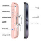 Θήκη TPU & PC Dux Ducis Apple iPhone 16 Plus Magnetic MagSafe Yind Μαύρο