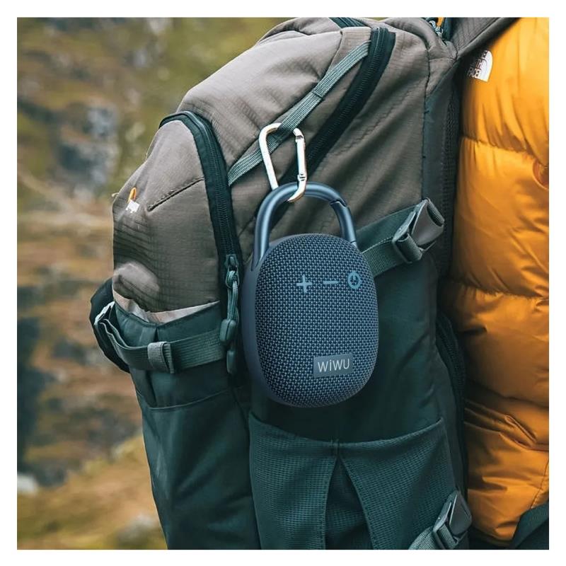 Φορητό Ηχείο Bluetooth WiWU Thunder H3 TWS BT 5.3 AUX MicroSD 1800mAh 5W Μπλε