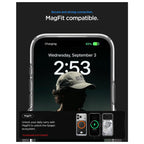 Θήκη TPU & PC Spigen Ultra Hybrid Mag Magsafe Apple iPhone 17 Pro Zero One Λευκό