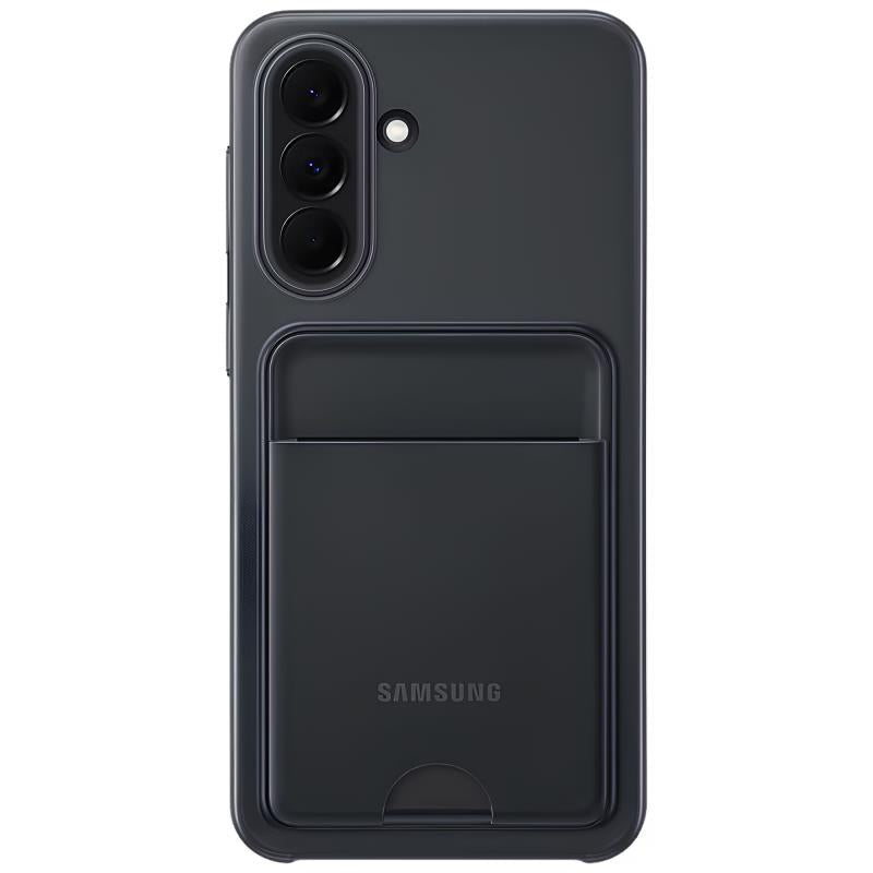 Θήκη Σιλικόνης Samsung EF-OA376TBE A376 Galaxy A37 5G με Card Slot Μαύρο