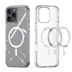 Θήκη TPU & PC Dux Ducis Apple iPhone 16 Pro Max Magnetic MagSafe Clin Διάφανο