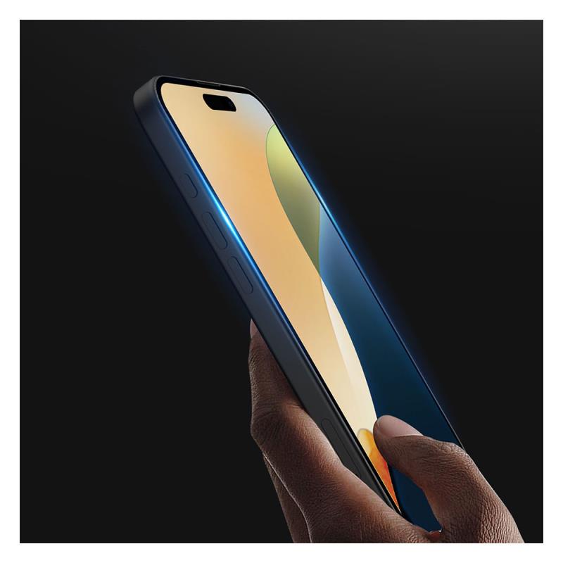 Tempered Glass Full Face Dux Ducis Apple iPhone 16 Plus Μαύρο (1 τεμ.)