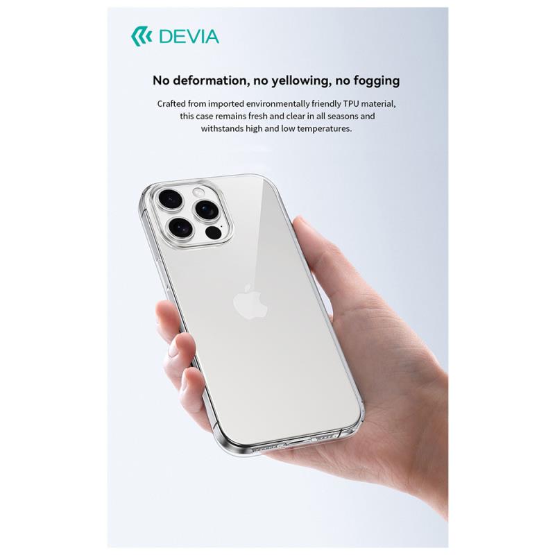 Θήκη TPU Devia Apple iPhone 16 Pro Max Naked Διάφανο