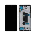 Οθόνη με Touch Screen & Μεσαίο Πλαίσιο Xiaomi Redmi Note 13 Pro 5G Μαύρο (Original)