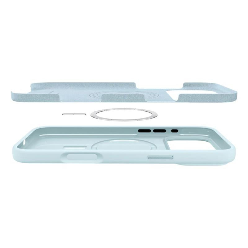 Θήκη Σιλικόνης Spigen Silicone Fit Magsafe Apple iPhone 17 Pro Max Γαλάζιο