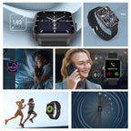 Smartwatch myPhone Classic 2 1.85" Ασημί