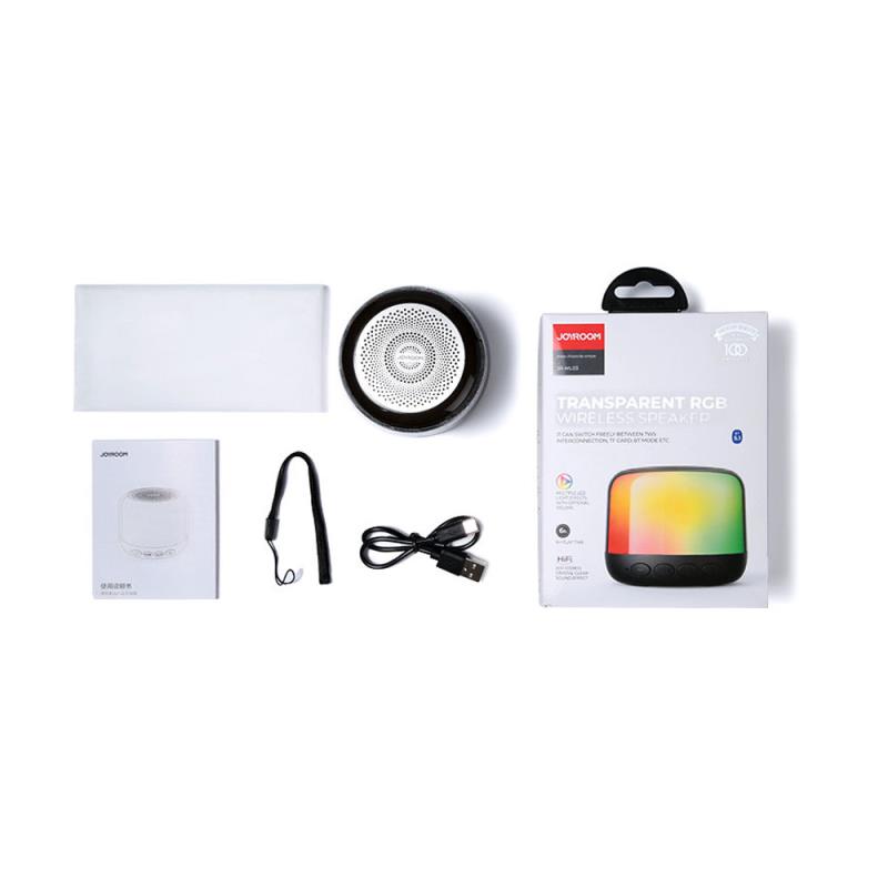 Φορητό Ηχείο Bluetooth Joyroom JR-ML03 RGB 5W Μαύρο