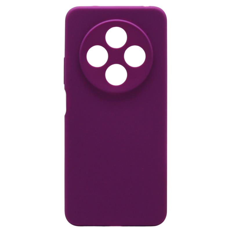 Θήκη Liquid Silicon inos Xiaomi Poco C75/ Redmi 14C Velvet Μωβ