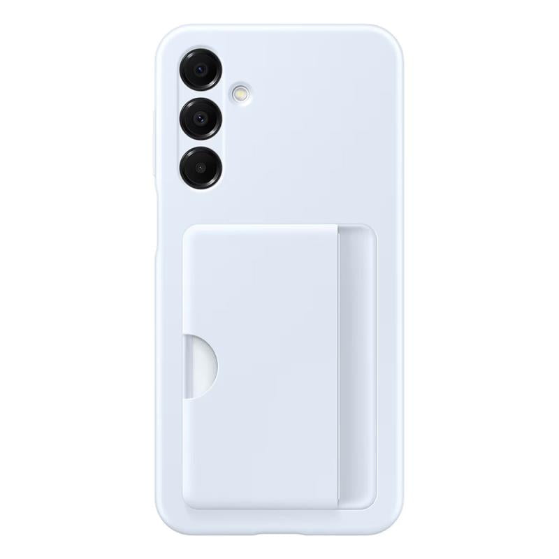 Θήκη Σιλικόνης Samsung EF-OA166TLEGWW A166 Galaxy A16 5G με Card Slot Μπλε
