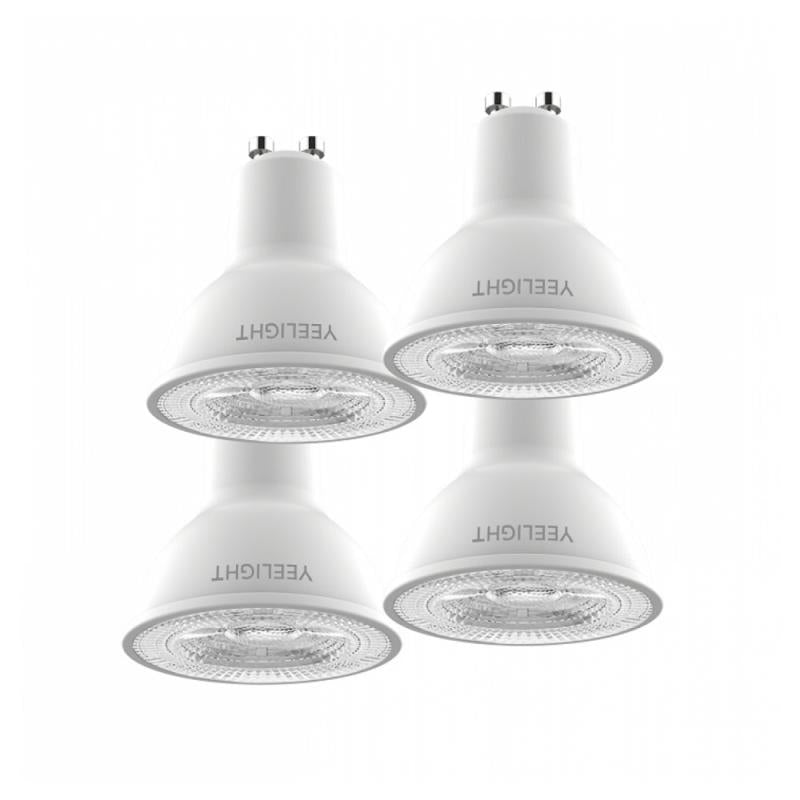 Λάμπα LED Yeelight YLDP004 W1 GU10 4.8W 350lm Warm White (4 τεμ.)