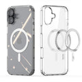 Θήκη TPU & PC Dux Ducis Apple iPhone 16 Magnetic MagSafe Clin Διάφανο