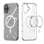 Θήκη TPU & PC Dux Ducis Apple iPhone 16 Magnetic MagSafe Clin Διάφανο