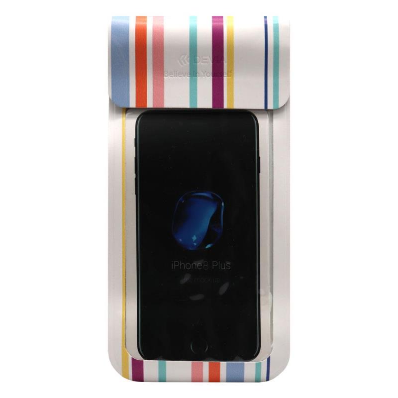 Waterproof Θήκη Devia Strong για Smartphones 3.8" - 5.8" Πολύχρωμο