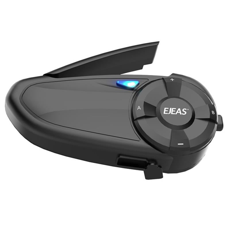 Σύστημα Ενδοεπικοινωνίας Μοτοσυκλέτας EJEAS Q7 για Κράνος Μαύρο