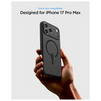Θήκη TPU & PC Spigen Apple iPhone 17 Pro Max MagSafe Ultra Hybrid Frost Μαύρο