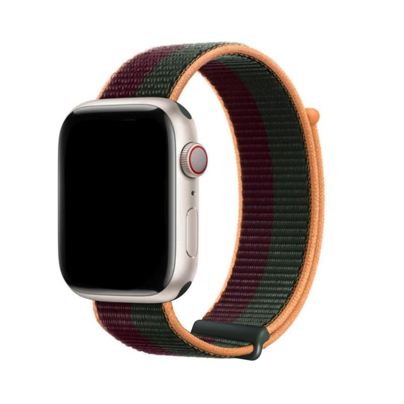 Λουράκι Dux Ducis Nylon Sport Bracelet Apple Watch (38/ 40/ 41/ 42mm) Cherry Πράσινο