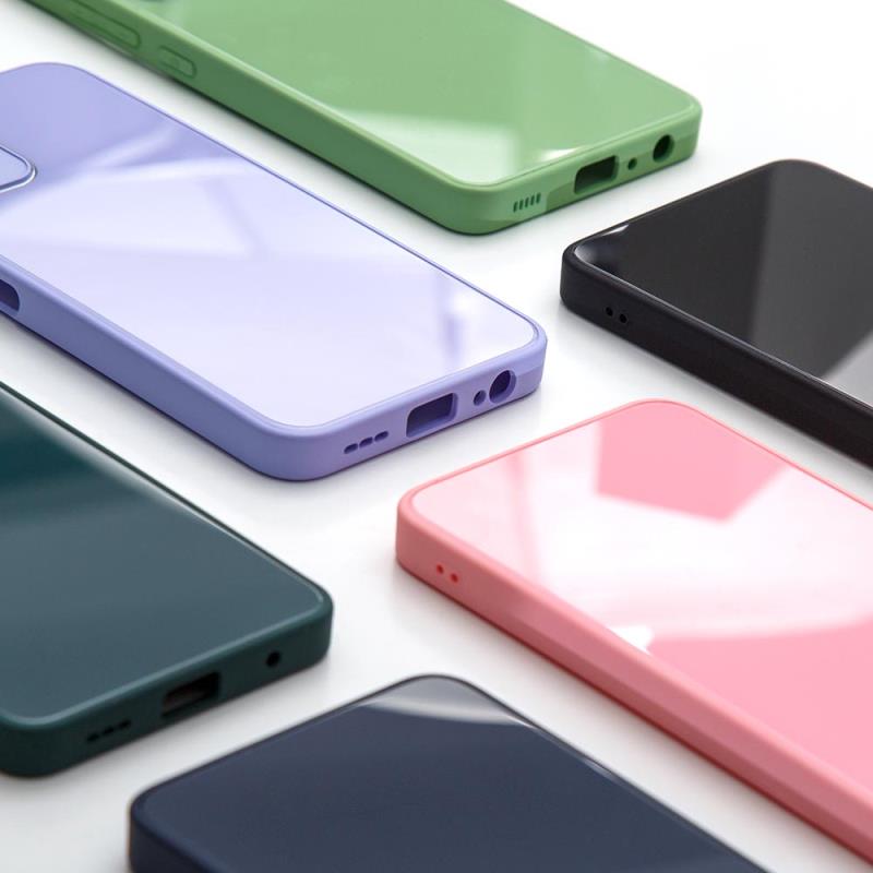 Θήκη TPU & Glass inos Samsung A125 Galaxy A12/ A127 Galaxy A12 Nacho/ M127 Galaxy M12 CamGuard Σκούρο Μπλε