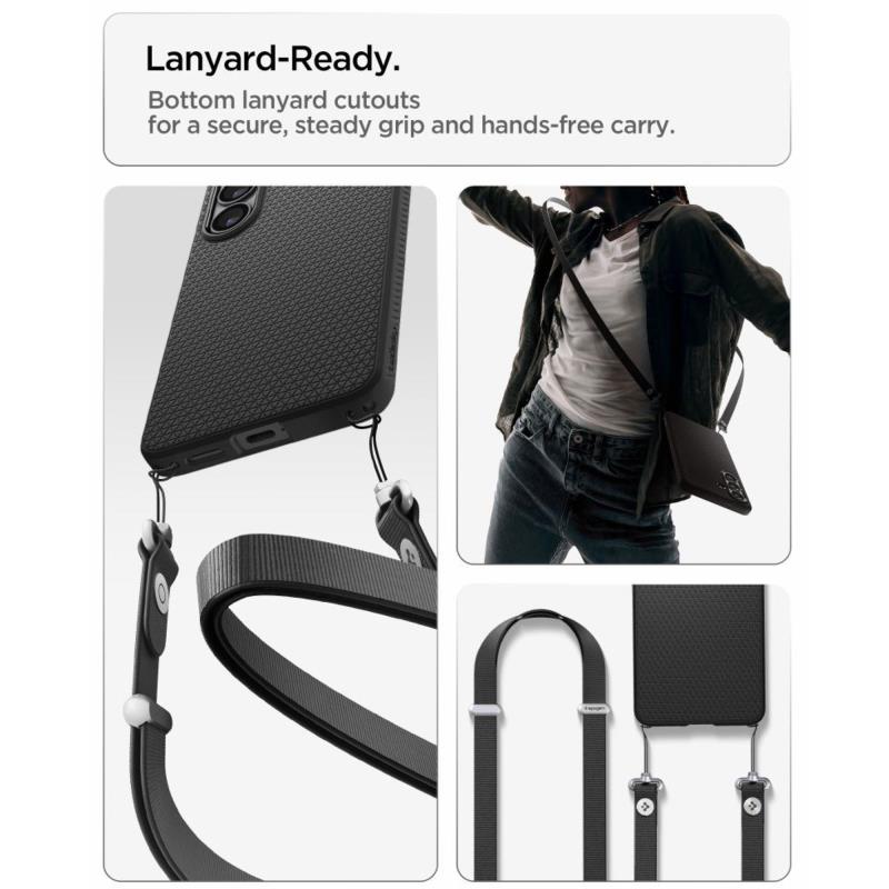 Θήκη Soft TPU Spigen Samsung Galaxy S26 Plus 5G Liquid Air Μαύρο