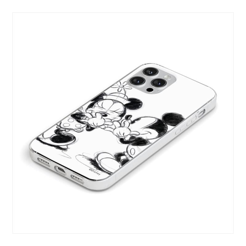 Θήκη Soft TPU Disney Mickey & Minnie 010 Xiaomi Redmi 12C Λευκό