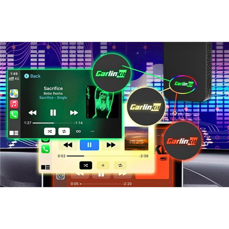 Ασύρματος Προσαρμογέας Carlinkit 2air Apple Carplay/ Android Auto Μαύρο