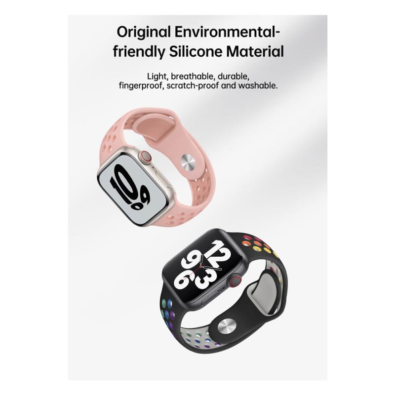 Λουράκι Devia Sport2 Apple Watch (38/ 40/ 41/ 42mm) Deluxe Rainbow