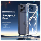 Θήκη TPU & PC Dux Ducis Apple iPhone 17 Pro Max Magnetic MagSafe (Open Ring Version) Clin Διάφανο