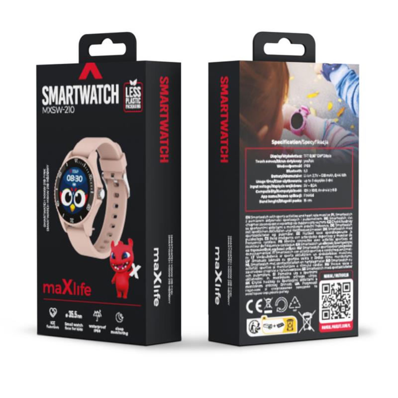 Smartwatch Maxlife MXSW-210 για Παιδιά Ροζ