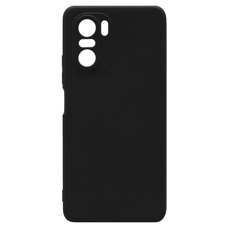 Θήκη Liquid Silicon inos Xiaomi Poco F3/ Mi 11i L-Cover Μαύρο