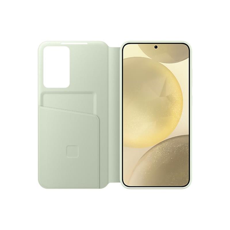 Θήκη Flip S-View Samsung EF-ZS926CGEG S926 Galaxy S24 Plus 5G Ανοιχτό Πράσινο