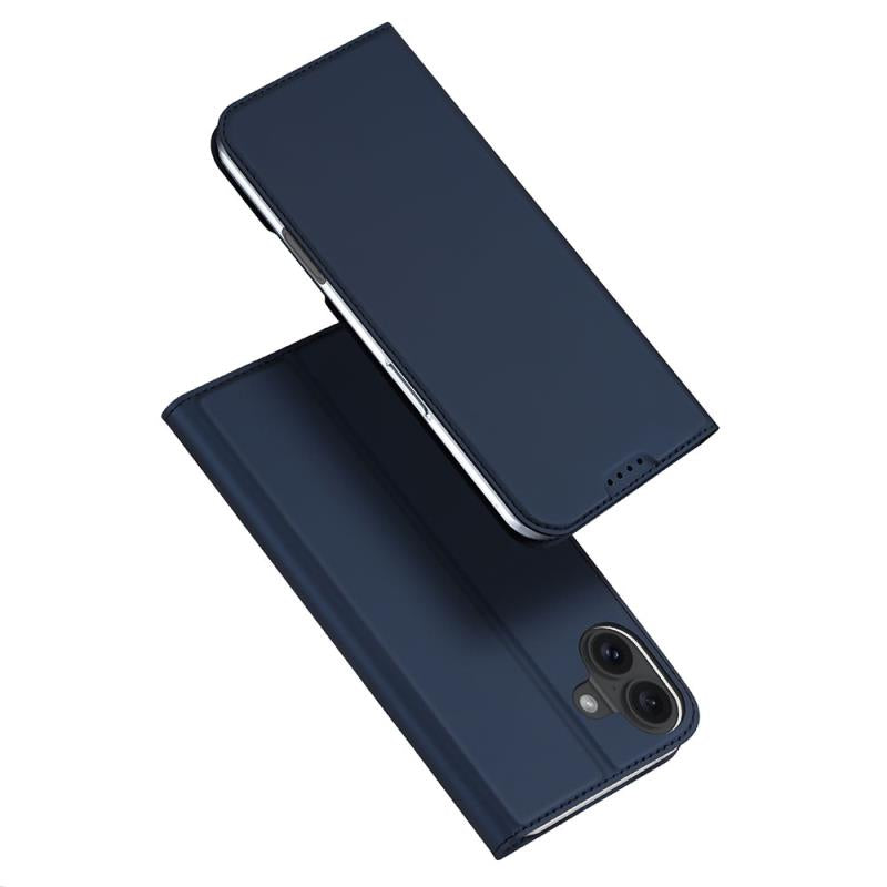 Θήκη Flip Dux Ducis Apple iPhone 16 Skin Pro Μπλε