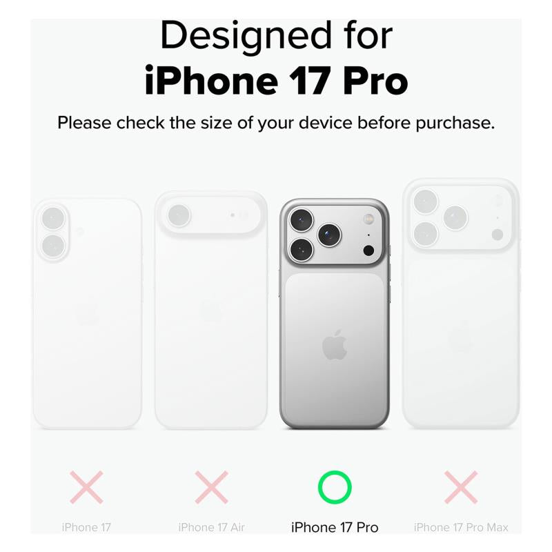Θήκη Σιλικόνης Ringke Magsafe Apple iPhone 17 Pro Magnetic Μαύρο