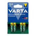 Μπαταρία Επαναφορτιζόμενη Varta AAA 1000mAh NiMH 1.2V Ready2Use Plastic Free (4 τεμ.)