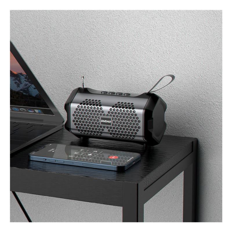 Φορητό Ηχείο Bluetooth Dudao Y9S 3W με Ραδιόφωνο FM Μαύρο
