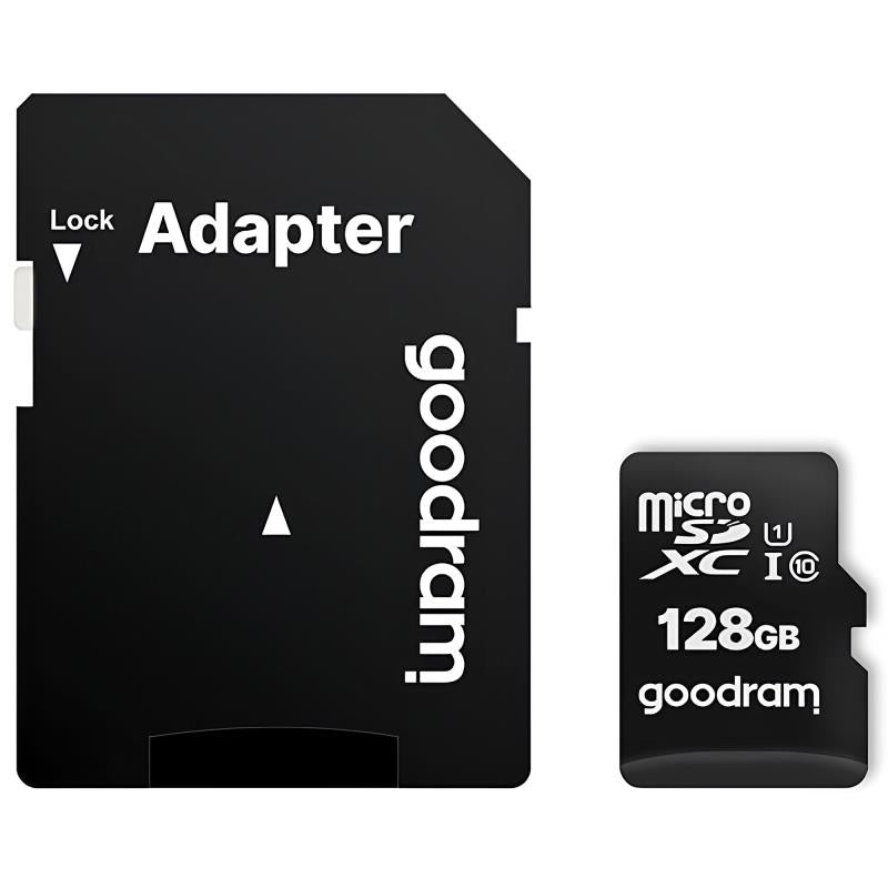 Κάρτα μνήμης Micro SDXC C10 UHS-I Goodram 100MB/s 128Gb + 1 ADP