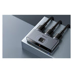 HDMI Splitter Baseus Matrix 2x1/1x2 4K 30Hz Γκρι