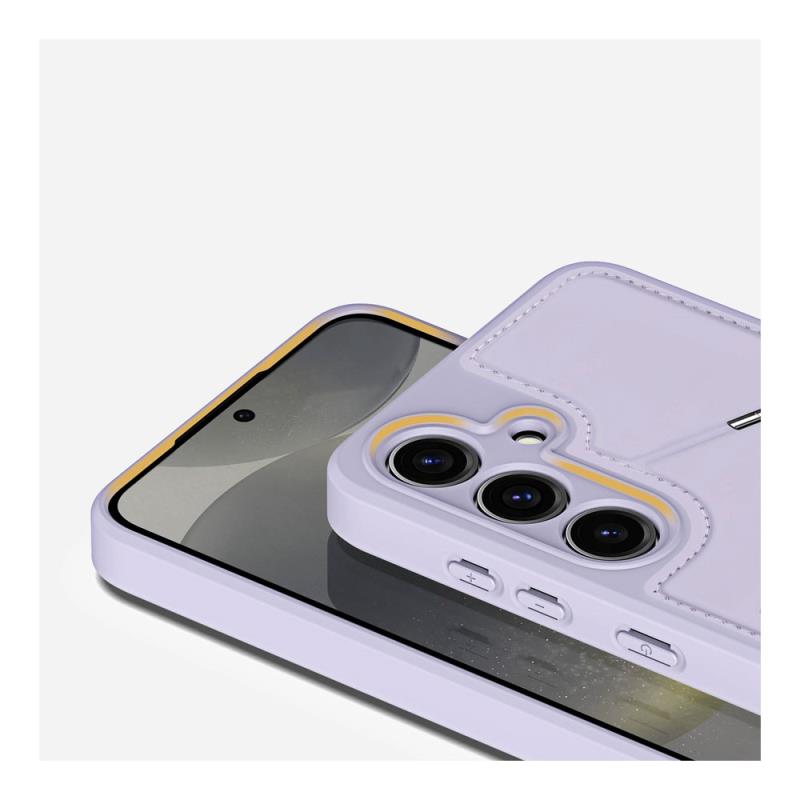 Θήκη Δερμάτινη Dux Ducis Samsung Galaxy S24 Plus 5G 3 σε 1 Magnetic με Stand Rafi II Μωβ
