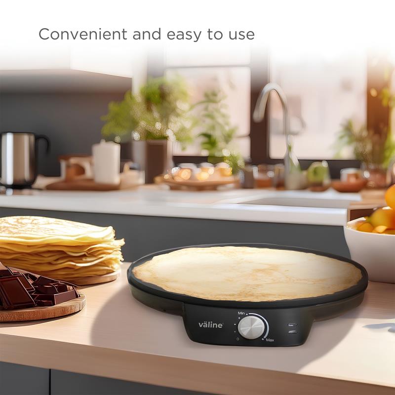Κρεπιέρα Väline Elomba 30cm 1200W Μαύρο