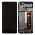 Screen with Touch Screen & Front Frame Samsung M336B Galaxy M33 5G Black (Original)