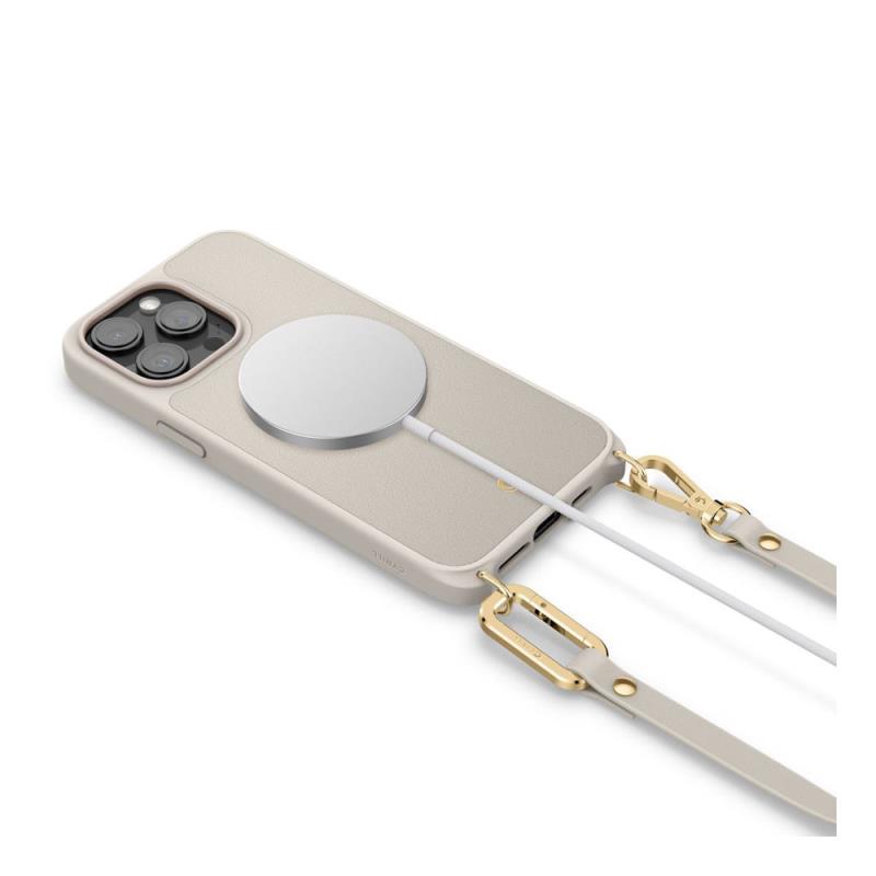 Θήκη Soft TPU & PC Spigen Cyrill Classic Charm Mag Magsafe Apple iPhone 15 Pro Κρεμ