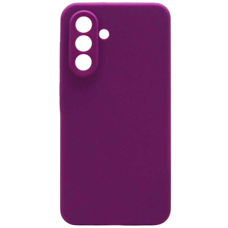 Θήκη Liquid Silicon inos Samsung A576 Galaxy A57 5G Velvet Μωβ