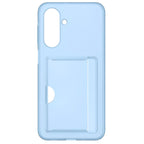 Θήκη Σιλικόνης Samsung EF-OA176TLE A176 Galaxy A17 5G με Card Slot Μπλε