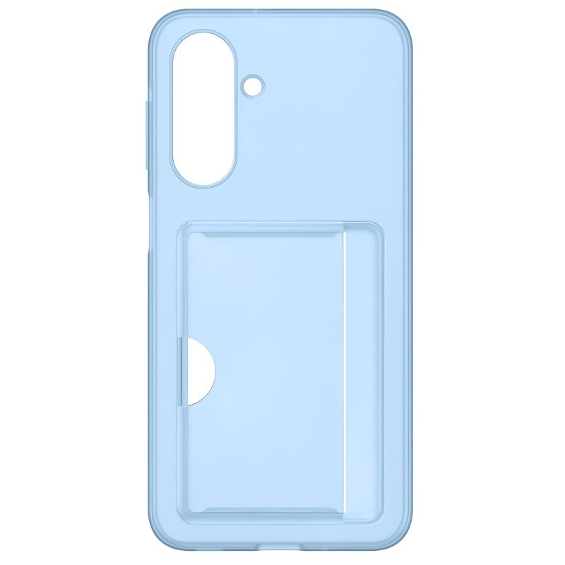 Θήκη Σιλικόνης Samsung EF-OA176TLE A176 Galaxy A17 5G με Card Slot Μπλε