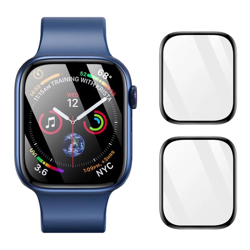 Tempered Glass Dux Ducis Apple Watch Series 10/ 11 42mm Μαύρο (2 τεμ.)