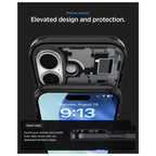 Θήκη TPU & PC Spigen Ultra Hybrid Mag Magsafe Apple iPhone 17 Zero One Μαύρο