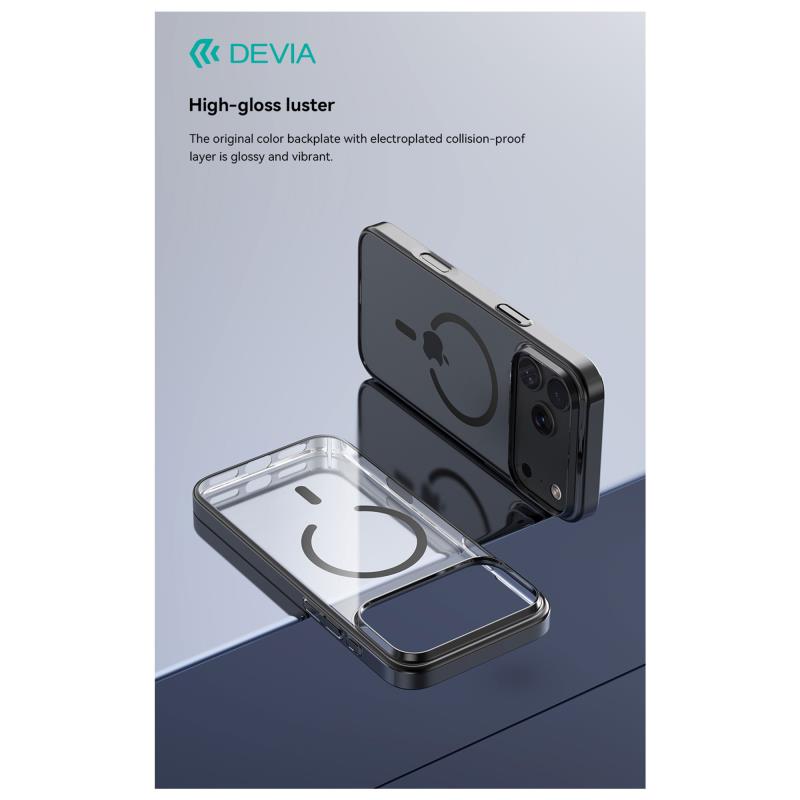 Θήκη PC Devia Apple iPhone 17 Pro Magnetic Glimmer Πορτοκαλί