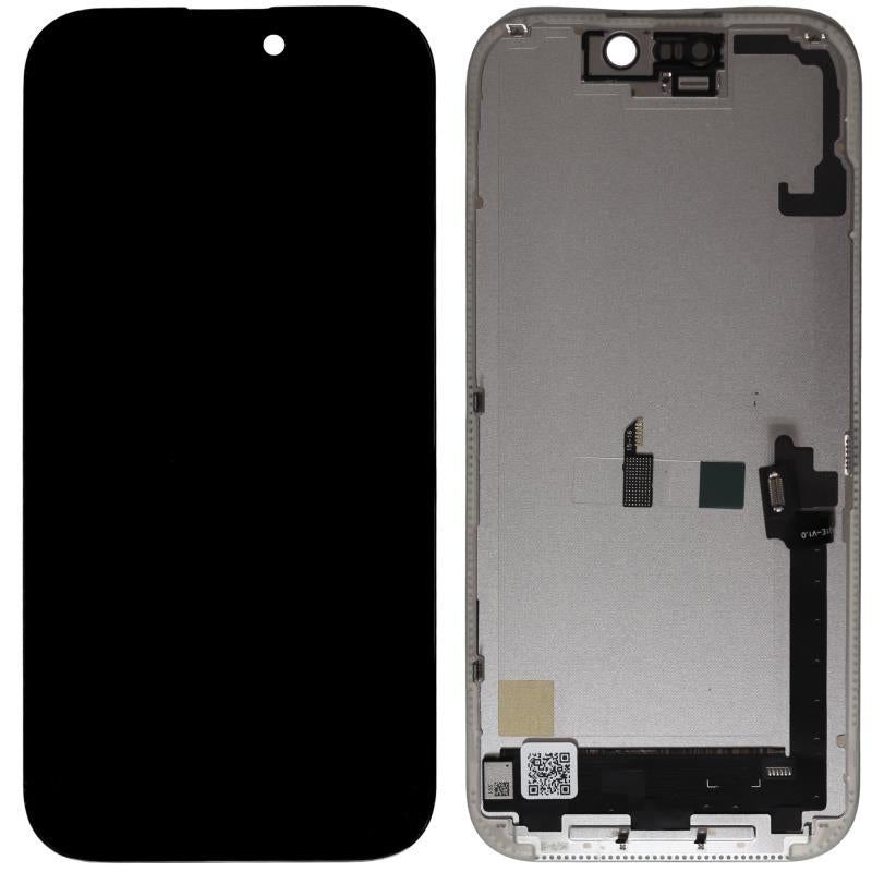 Οθόνη με Touch Screen Hard Oled Apple iPhone 17 Μαύρο (OEM)