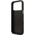Θήκη PU & Eco-Leather Guess MagSafe Apple iPhone 18 Pro Max/ 17 Pro Max Hardcase Triangle Logo Μαύρο