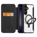 Θήκη Flip Dux Ducis Samsung Galaxy S24 5G Magnetic Wallet με Stand Skin X Pro Μαύρο