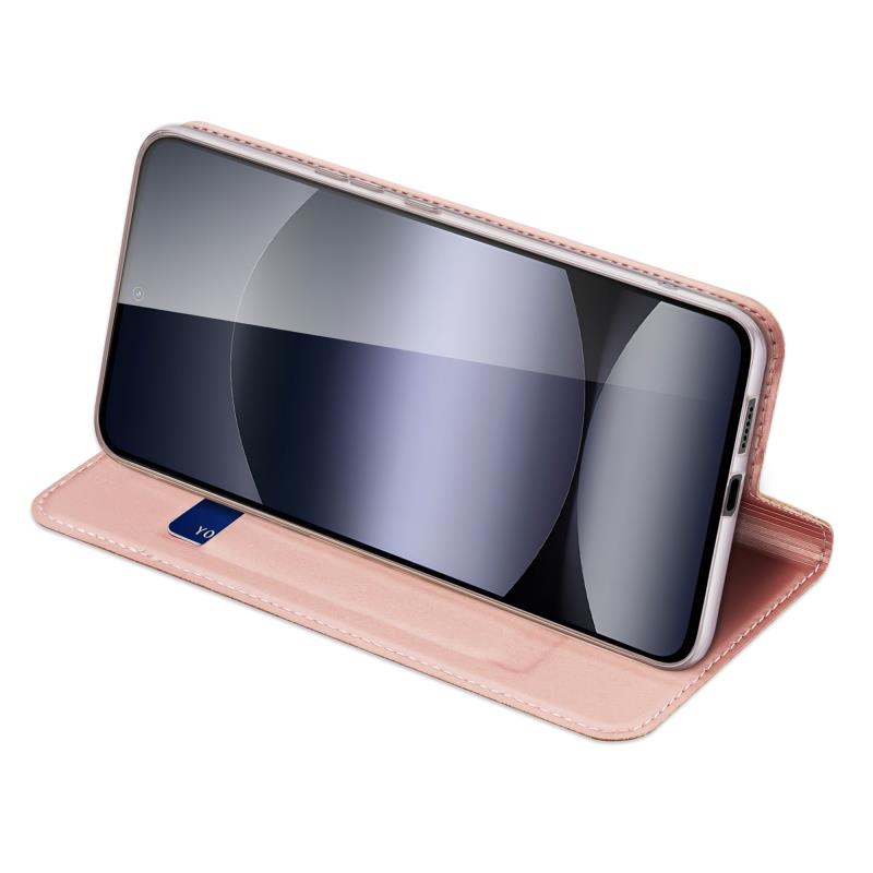 Θήκη Flip Dux Ducis Xiaomi Redmi Note 14 4G Skin Pro Ροζ